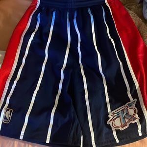 vintage rocket houston NBA shorts